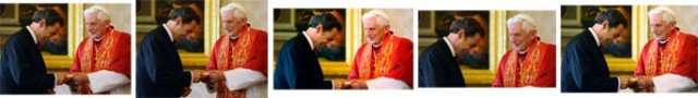 Sarkozy tête basse